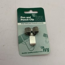 Metal Pen & Pencil Clip Double