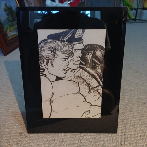 Tom finland framed print - tom,