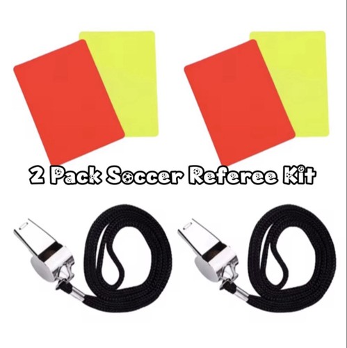 Pack soccer referee kit with - pack,