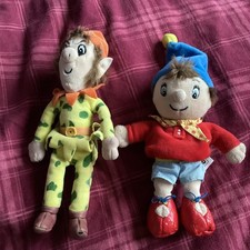 Noddy - Toy land - Sly Goblin  and Noddy- Soft Plush Toy - Vintage - 10”