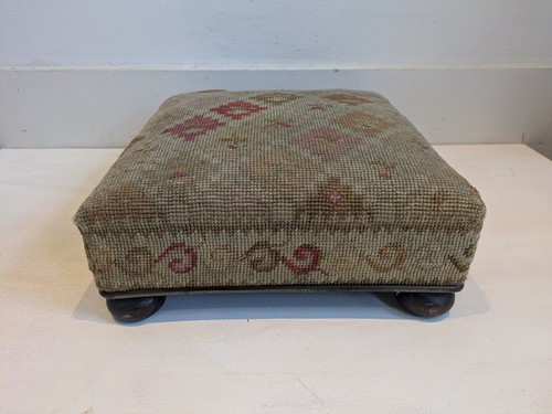 Antique victorian needlepoint - antique,