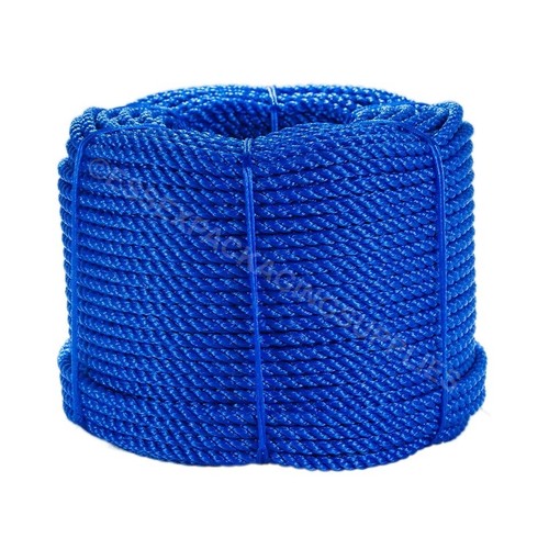 Blue polypropylene braided - blue,