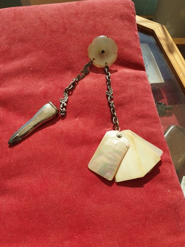 Mother pearl and silver - of,