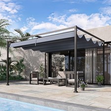 Outsunny 4x3m Metal Pergola