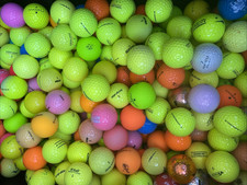 ⛳50 AAAA COLOR GOLF BALLS TITLEIST CALLAWAY NIKE & MORE - USED ASSORTED  MIXED ✅