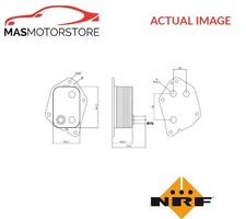 ENGINE OIL COOLER NRF 31159 A FOR HYUNDAI I30,I20,IX20,ACCENT IV,TUCSON,I40 CW