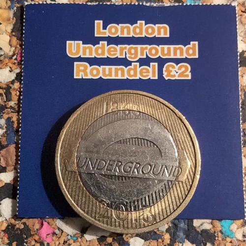 Coin two pound london - -,