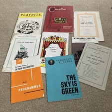 Theatre Programmes Job Lot