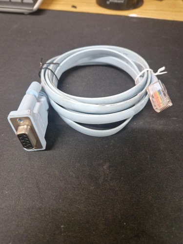 Used console cable rj45 db9 - used,