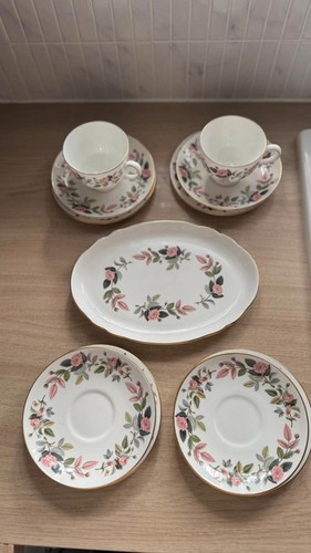 Vintage wedgwood hathaway - vintage, rose