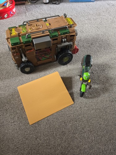 2012 tmnt van - 2012, van,bike,ramp
