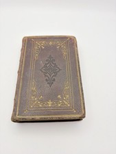 Antique 1862 Holy Bible Pearl