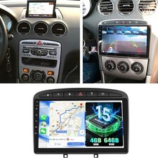 4+64GB Android 15.0 Car Stereo Radio For Peugeot 308 408 RCZ 2007-2015 GPS Navi