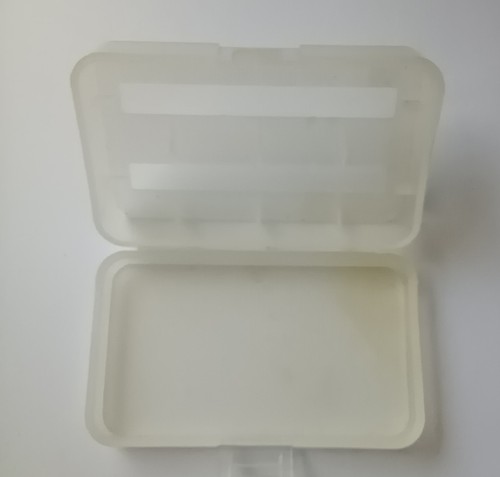 Game storage clear - clear, plastic