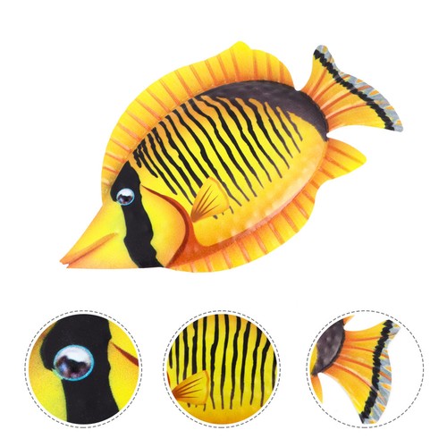 Metal fish wall ornament - fish,