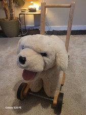 Mulholland and Bailie Vintage Push-Along Sit-On Dog Toy for Children UK Seller