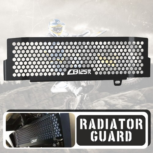 Motorcycle radiator guard