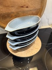 Denby JET Black & Grey Oval