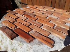 Brick slips cut from 120 years old bricks.£50/sm