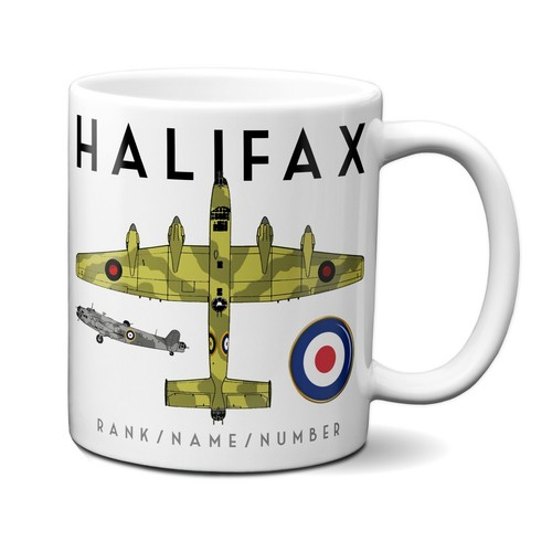 Personalised halifax bomber - halifax,