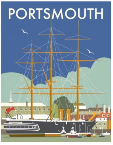 Portsmouth hms warrior art - portsmouth,