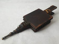 Antique Pair of Wooden Metal