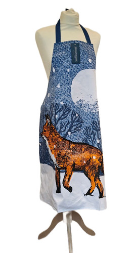 Fox inthe forest apron - fox,