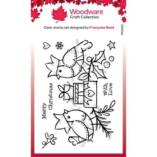 Woodware clear stamps festive - woodware,