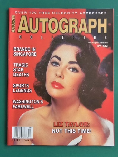 Autograph collector magazine - autograph,