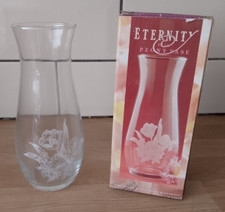 Boxed Eternity Peony Vase glass