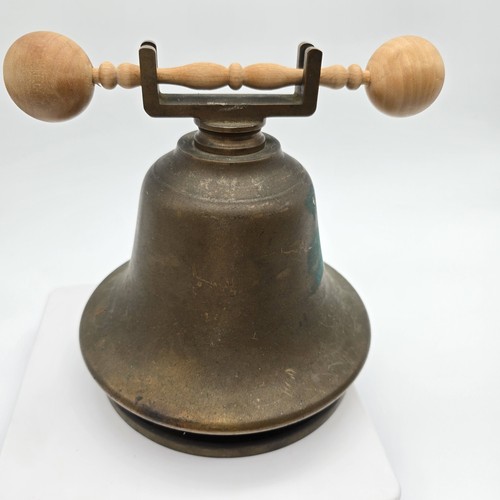 Solid brass table bell - solid,