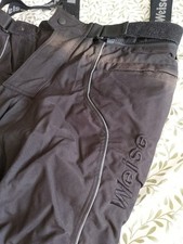 WEISS waterproof motorcycle overtrousers mens excellent condition