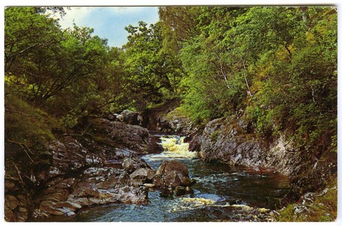 1970 postcard river calder - 1970's,