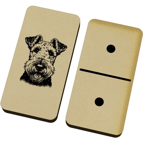 Airedale terrier domino set - domino,