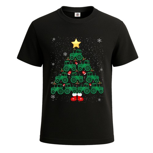 Tractor christmas tree - tree,