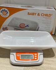 Mebby Baby and Child Digital Scales with Removable Tray, In Excellent Condition 