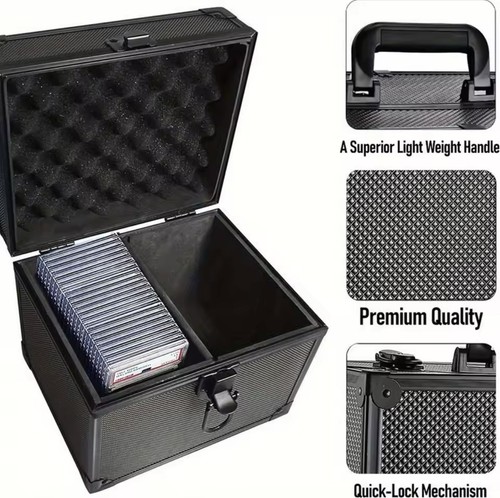 Graded card metal storage - card,