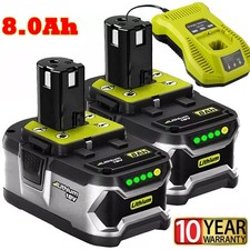 For RYOBI P108 One+ Plus 8.0Ah