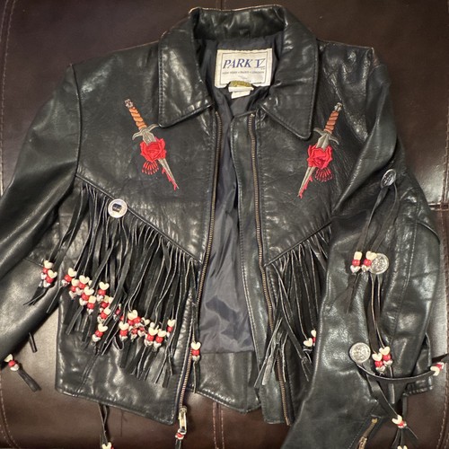 Park women black leather - v,