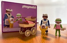 Playmobil 5502 Victorian Mansion Characters Nanny with Children & Pram