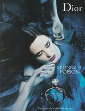 Glossy Paper Advertising - Advertising Paper - Midnight Poison by Christian Dior 