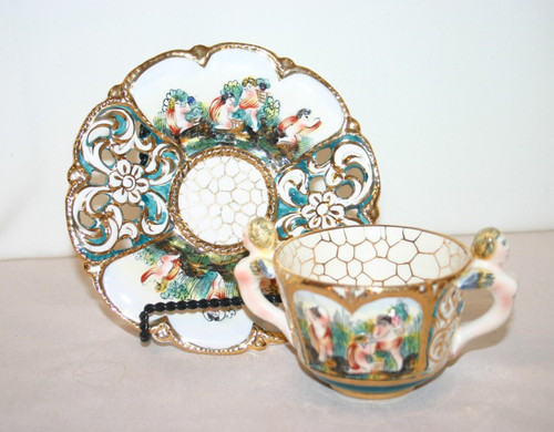 Capodimonte italy vtg - (?),