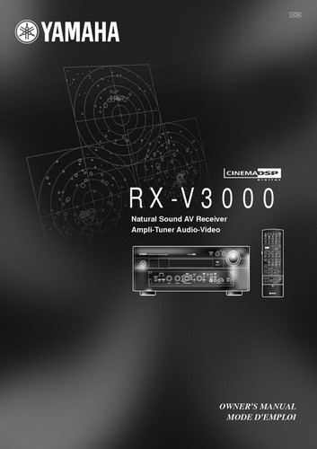 Yamaha v3000 receiver - rx-v3000,