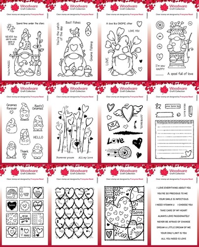 Woodware clear stamps - stamps,