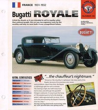 1931 / 1932 BUGATTI ROYALE IMP