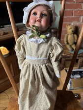 Armand Marseille German Antique Bisque Head Doll - 390 A 01/2 M - Rare Body
