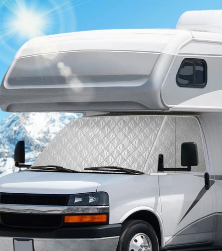 Windshield cover for - rv,