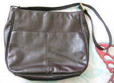 Ladies dark brown genuine