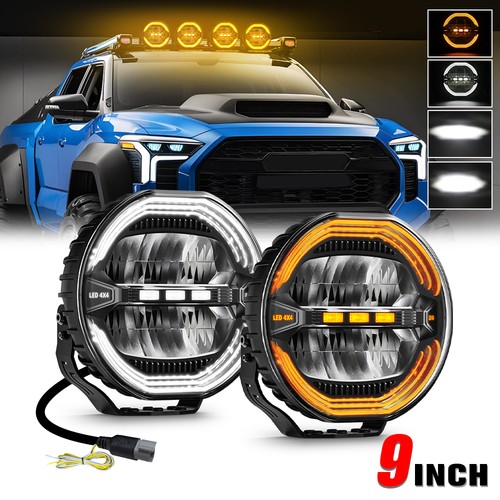 Round led driving light - round,