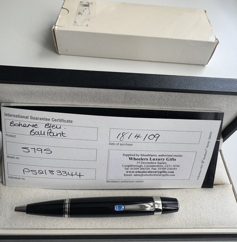 Montblanc boheme bleu sapphire - boheme,